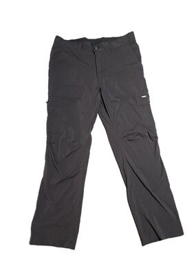 Tilley Men's Black Work Cargo Trek Pants 34x30